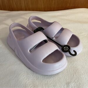 Women’s Lightweight Lilac Foam Sandals - Slip-On Comfort
